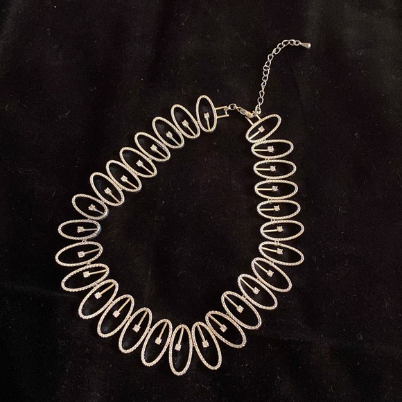 Jewelry necklace with crystal Swarovski, never used , live new - Picture 4 of 5